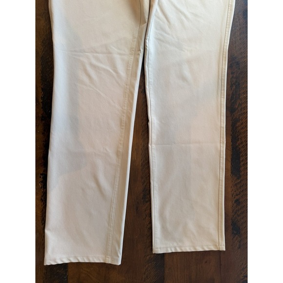 FootJoy Pants Mens 33x34 Beige Athletic Fit Stretch Performance Golf Chino Twill - Picture 5 of 14